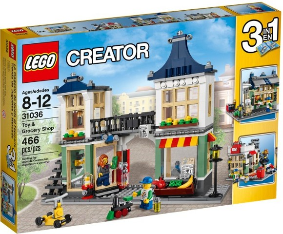 LEGO Creator Speelgoedwinkel en Supermarkt