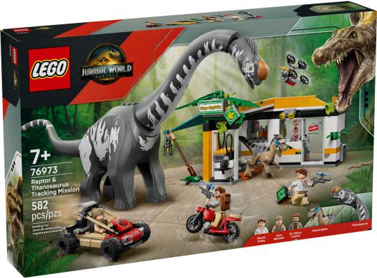 LEGO Juraccic World Raptor en Titanosaurus opsporingsmissie - 76973