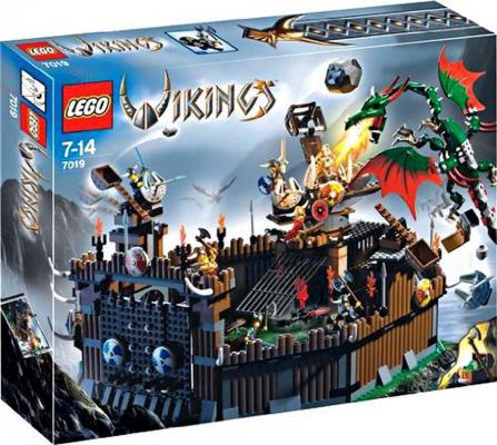 LEGO Viking Fortress against the Fafnir Dragon - 7019