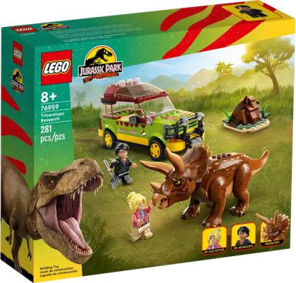 LEGO Jurassic World Triceraptops onderzoek - 76959
