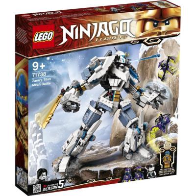 LEGO Ninjago Legacy Zanes Titanium Mecha Duel - 71738