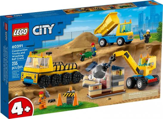 LEGO City Kiepwagen, bouwtruck en sloopkraan - 60391-NEW