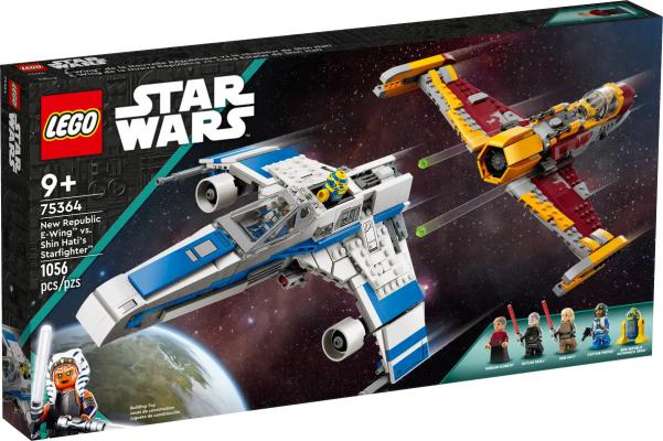 LEGO Star Wars New Republic E-wing vs Shin Hatis Starfighter - 75364-NEW