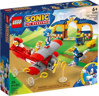 LEGO Sonic Tails werkplaats en Tornado vliegtuig - 76991