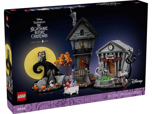 LEGO Ideas Disney Tim Burton's The Nightmare Before Christmas - 21351-NEW