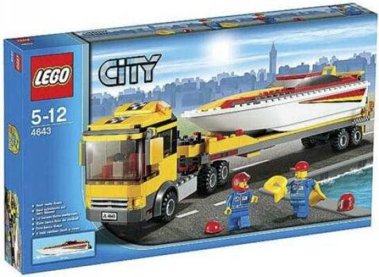 LEGO City Power Boat Transporter - 4643