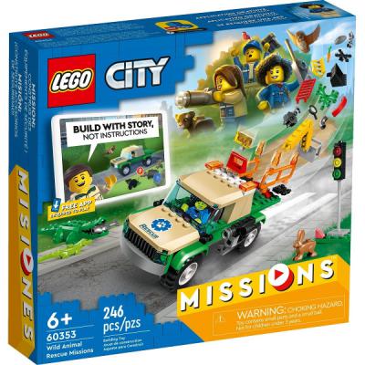 LEGO City Wilde dieren reddingsmissies