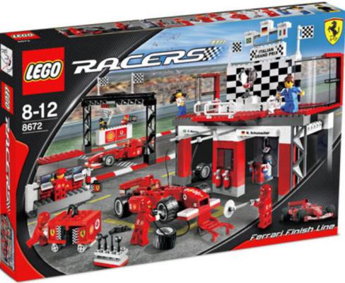 LEGO Racers Ferrari Finish Line - 8672