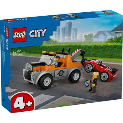LEGO City Sleepwagen en sportautoreparatie - 60435-NEW