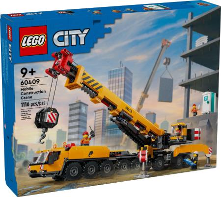 LEGO City Gele mobiele bouwkraan - 60409-NEW