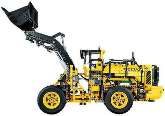 LEGO Technic Op Afstand Bedienbare Volvo L350F Wiellader - 42030C