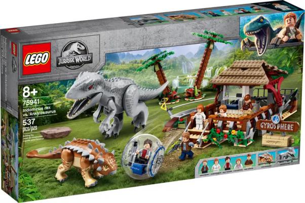 LEGO Jurassic Park Indominus Rex vs. Ankylosaurus - 75941