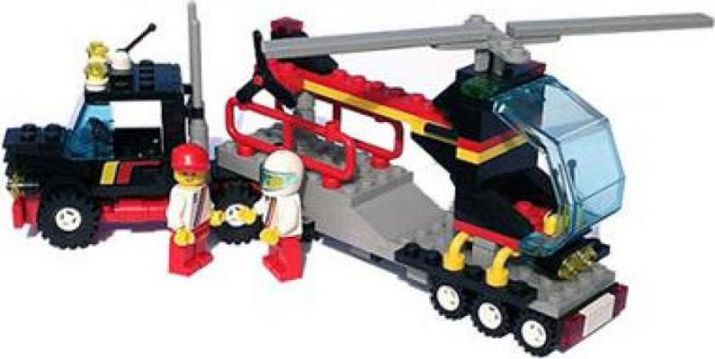 LEGO Town Stunt Copter N Truck - 6357A