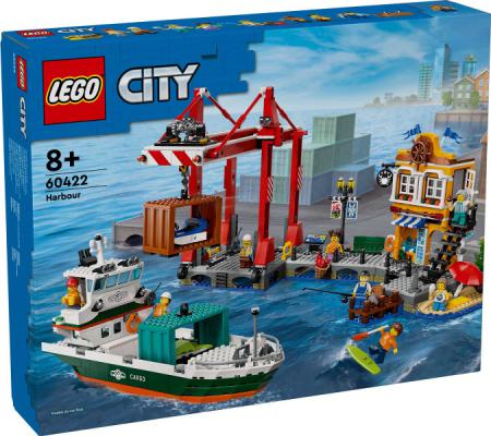 LEGO City Haven met vrachtschip - 60422-NEW