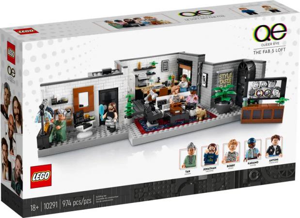LEGO Creator Expert Queer Eye De Fab 5 loft