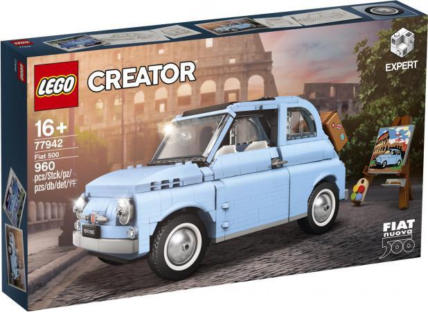 LEGO Creator Expert Fiat 500 blauw