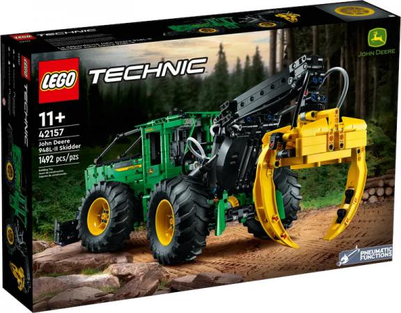 LEGO Technic John Deere 948L-II houttransportmachine