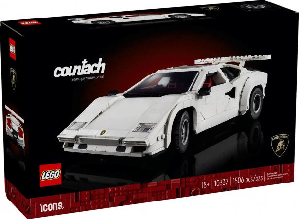 LEGO Icons Lamborghini Countach 5000 Quattrovalvole