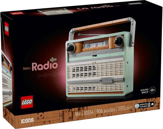 LEGO Icons Retro radio
